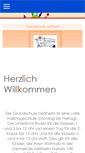 Mobile Screenshot of grundschule-hessheim.de